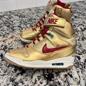 RARE Nike Air Revolution Sky Hi Black History Month BHM 2014  wedge dunk